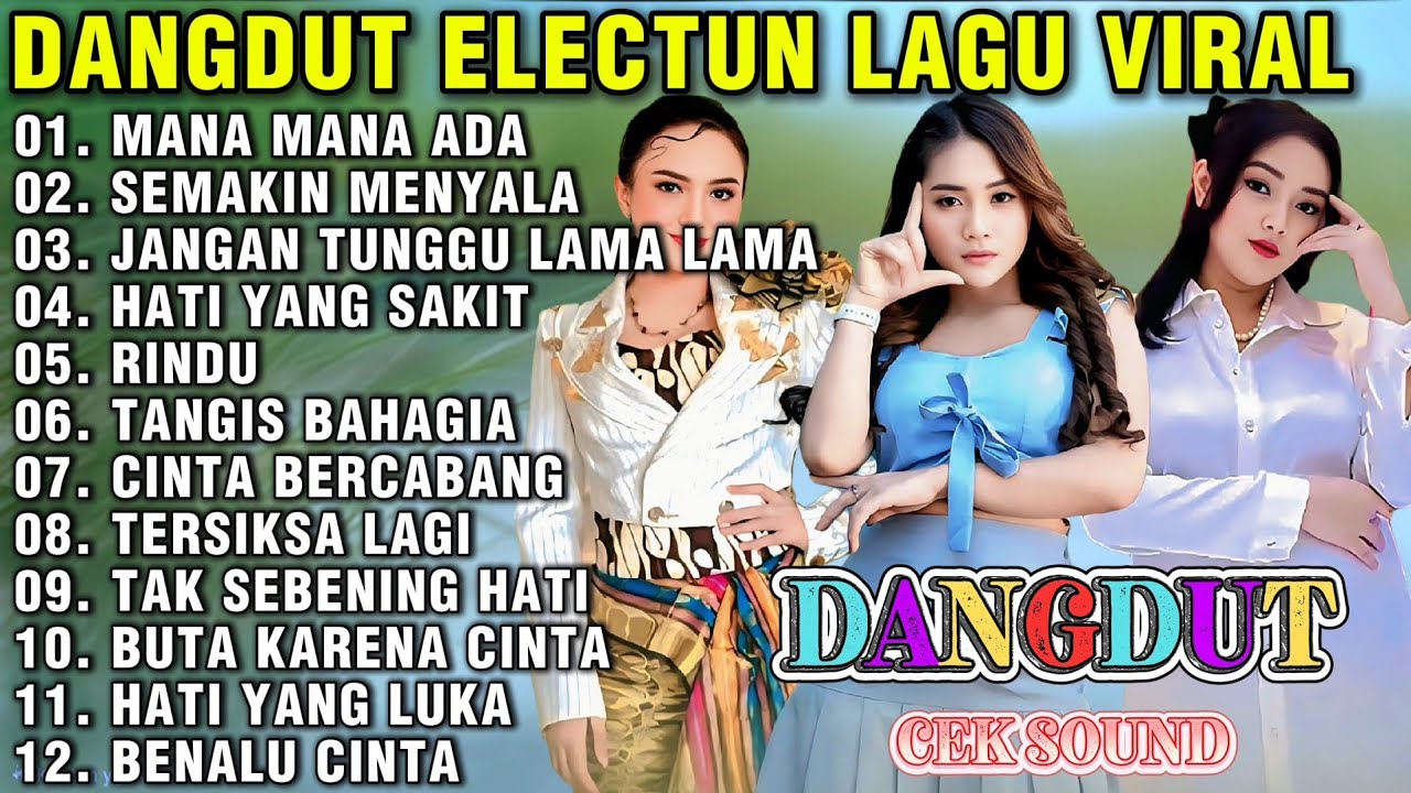 DANGDUT ELECTUNE LAGU VIRAL MANA MANA ADA SEMAKIN MENYALA JANGAN TUNGGU LAMA LAMA HATI YANG SAKIT