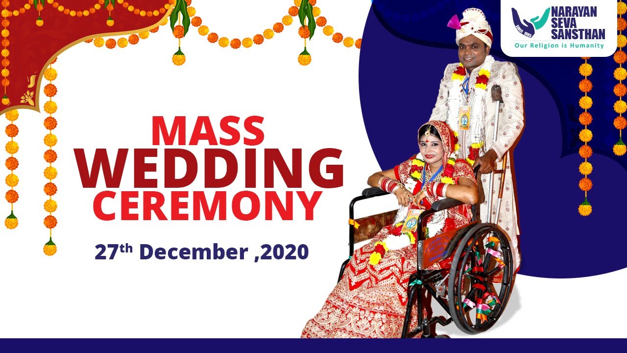 Disabled & Poor Mass Wedding Ceremony | Live | 27 December 2020