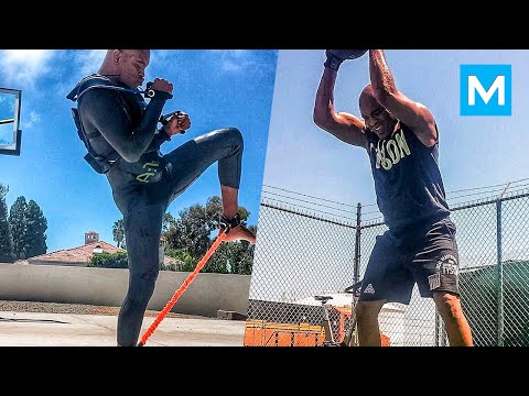Anderson Silva Training