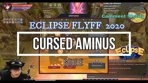 Eclipse Flyff 2020: Cursed Aminus Dungeon Run