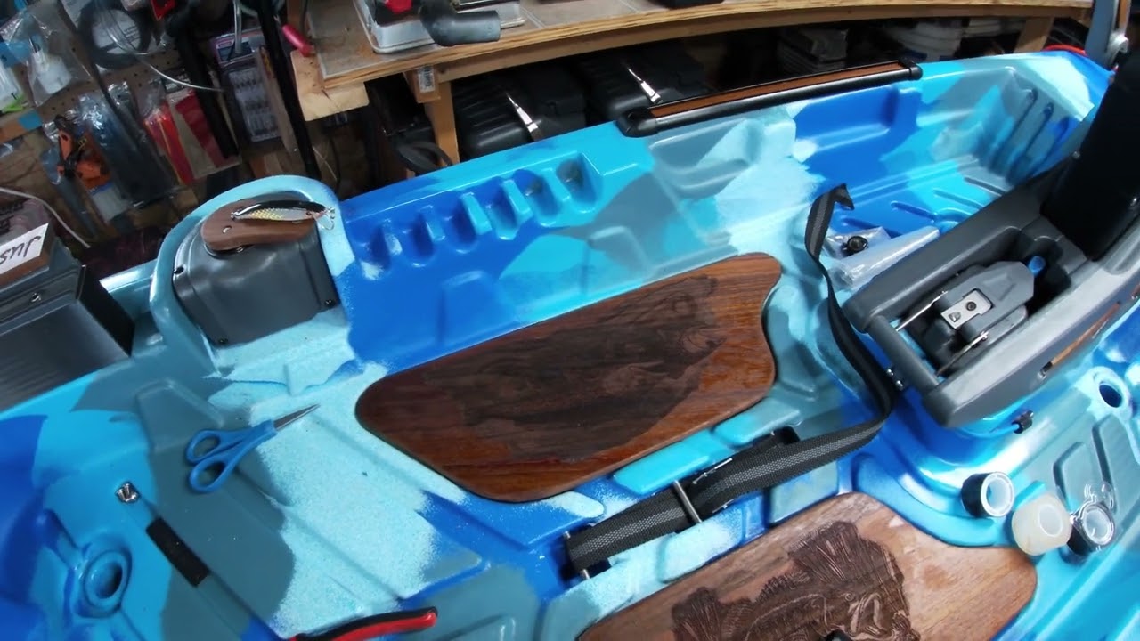 Moken 10 PDL  Custom Teak Wood and Seat Riser Mod Part 2