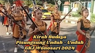 Kirab Budaya Pisungsung Unduh - Unduh GKJ Wonosari tahun 2024