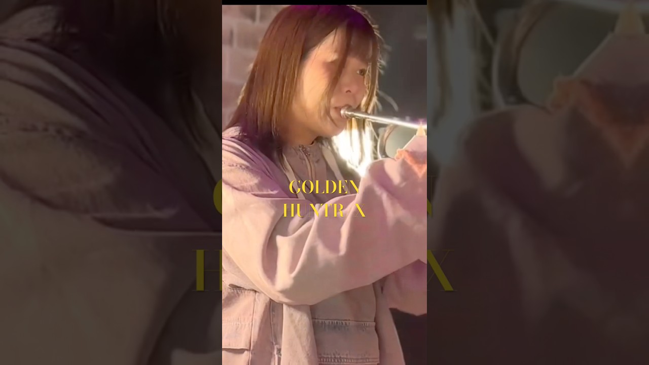 GOLDEN by HUNTR/X on trumpet #huntrix