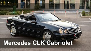 Mercedes CLK 230 Cabriolet элегантность сквозь года. История, реставрация и продажа.