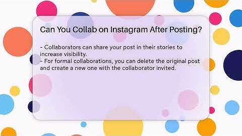 Can You Collab on Instagram After Posting? - Everyday-Networking