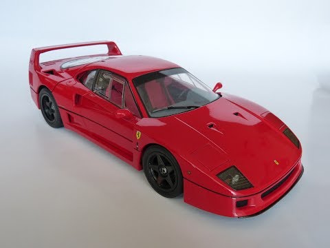 1:18 Kyosho Ferrari F40 Light Weight - YouTube