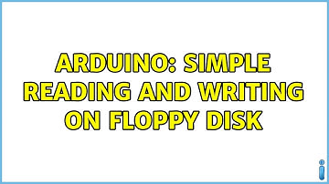 Arduino: Simple reading and writing on Floppy Disk