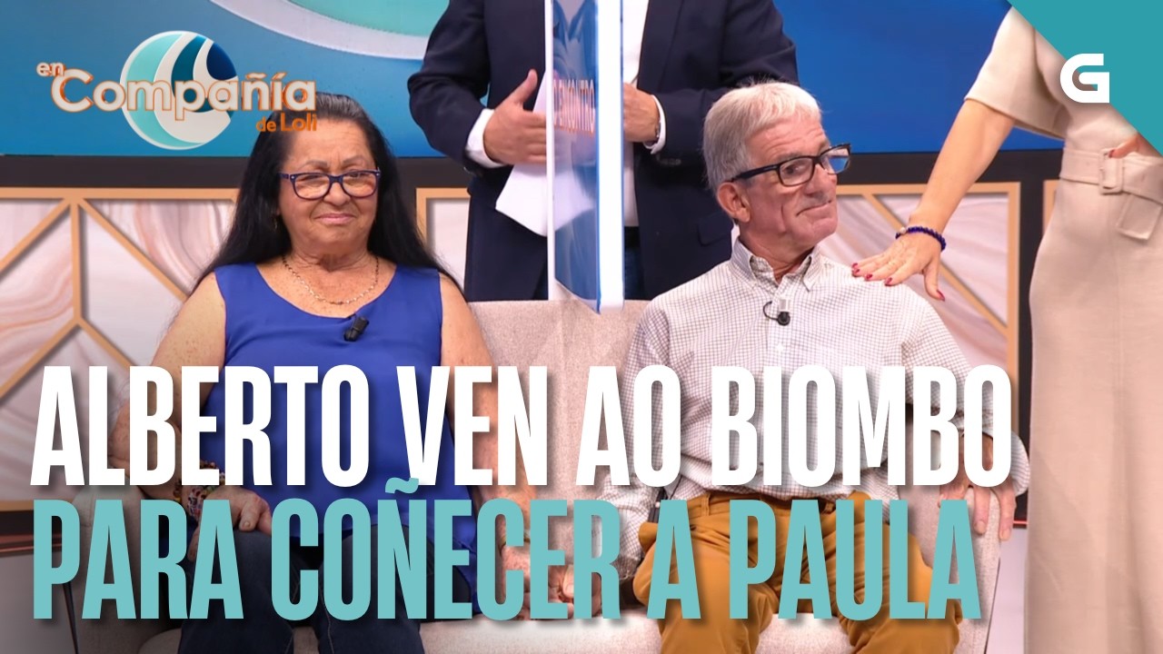 Alberto ven ao BIOMBO para coñecer a Paula | EN COMPAÑIA DE LOLI