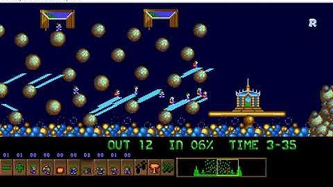 Lemmings Custom Level - Popcorn