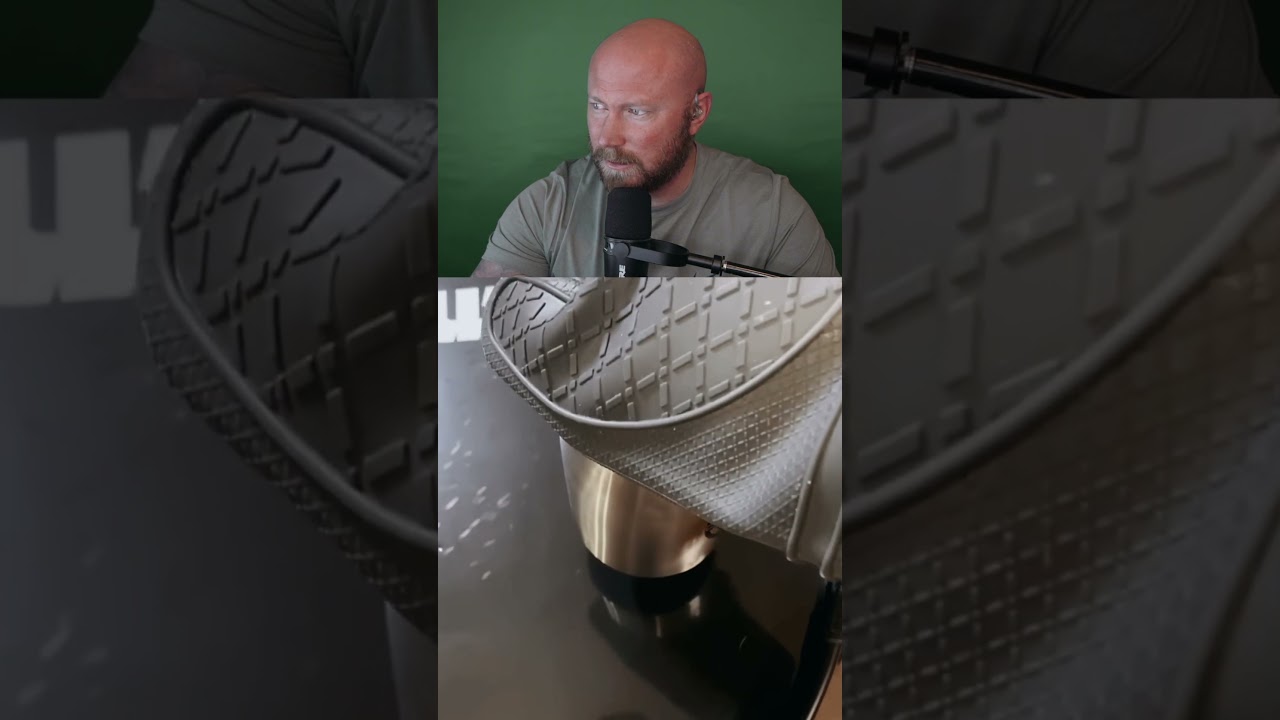 That’s one way to put a hole in your drum set 