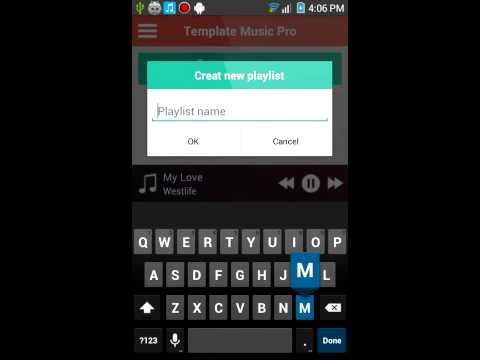 PT Music App With XML For Android - App Templates For Sale