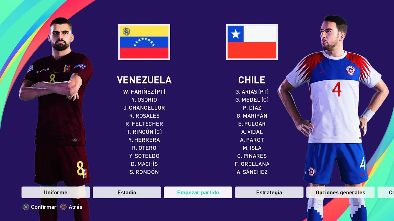 VENEZUELA VS CHILE ELIMINATORIA CONMEBOL 2023 YouTube