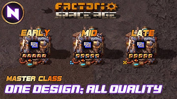 BLUE CIRCUIT: Design Once For All Qualities - EARLY/MID/LATE GAME | Factorio Master Class/Tutorial