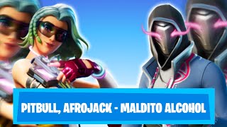 PITBULL, AFROJACK - MALDITO ALCOHOL (Fortnite Montage)
