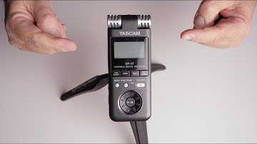 Tascam DR-07 Audio Recorder Tutorial