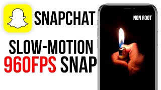 How to send Slow Motion Videos on Snapchat Android/iOS 2022 | Record Slow Motion video on Snapchat