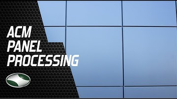 ACM Panel Process Machining | G-Series CNC Router by C.R.Onsrud