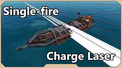Can Single Fire Pulse Lasers completely destroy a ship in From the Depths