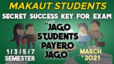 MAKAUT ODD EXAM SECRET SUCCESS KEY 2021