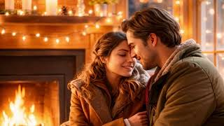 Romantic music ,warm feeling , soft and soulful |cozy fireplace Ambience| Relaxing Couple music 2hrs screenshot 3