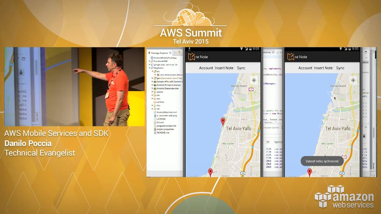 AWS Summit Series 2015 | Tel Aviv: AWS Mobile Services and SDK Demo