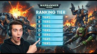 RANKING Every Warhammer 40K Faction From WORST to BEST in 2026 — Fans Will DISAGREE! ⚔️💀