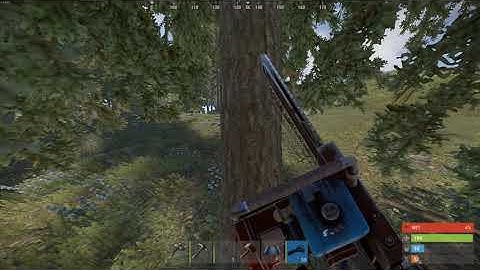 How to cut down a tree in Rust.