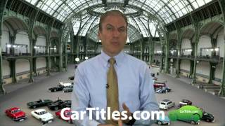 Should I receive a title for a car at an auction | AFX