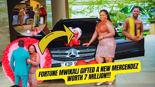 SHOCK🤯FORTUNE Mwikali gifted Mercedes Benz worth 7 millions on her engagement day🥰 congratulations😊💙