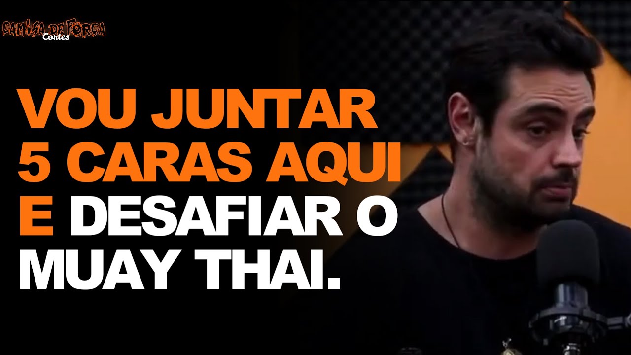 A FORÇA DO MUAY THAI l TIAGO SIMÃO l Cortes do Camisa de Força