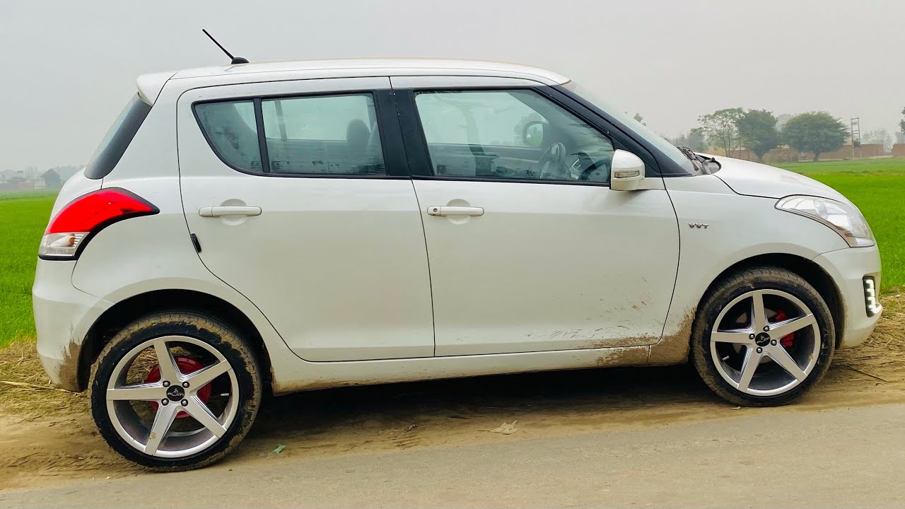 Modified Swift | 17” alloy wheels | Aftermarket Tail lamp | High End ...