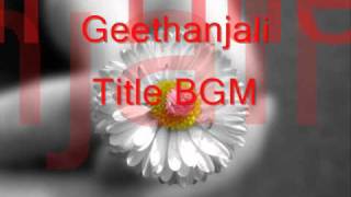 Video thumbnail of "Geethanjali Title BGM on Roland keyboard"