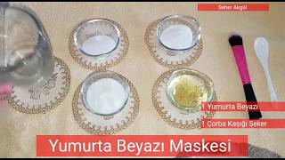 Kırışıklık Giderici, Sıkılaştırıcı, Sivilce İzlerini Yok Eden Yumurta Maskesi, Dene Ve Gör