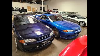 bluecar Nissan Skyline GT-R R32 Feb 2021 at Toprank Importers