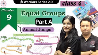 Page (128-130) Equal Groups | NCERT class 4 Maths Ch 9 | Part A | Maths | By Saloni ma'am