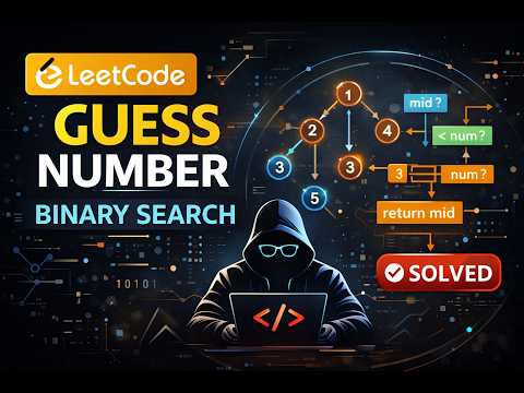 LeetCode #374 Guess Number 🔥 | Binary Search Explained | CodeByMadan