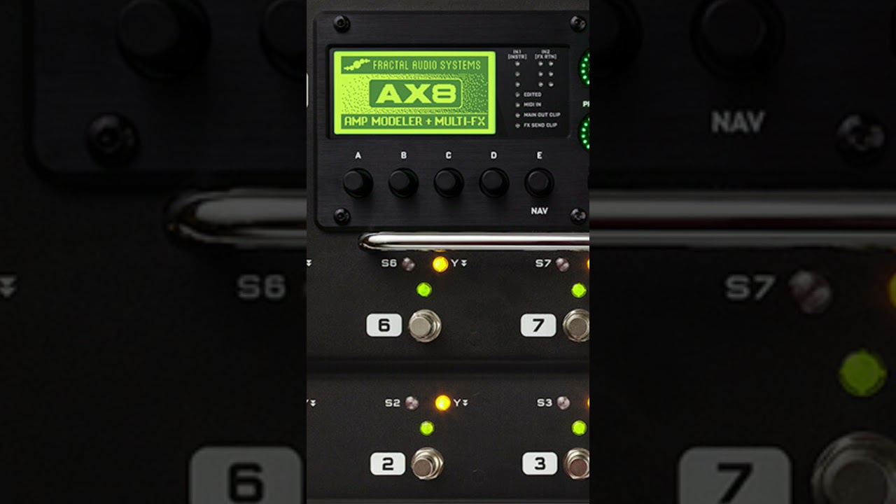 Fractal AX8 Ambient Guitar 1 @ 432 Hz 