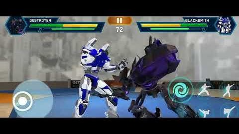 Robot Kung Fu Karate Fighter - Gameplay Walkthrough Part 1 (iOS, Android)
