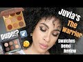 JUVIA'S THE WARRIOR PALETTE | DEMO, SWATCHES, + REVIEW | kinkysweat