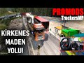 GİDEMEYEN ADAMI SOLLADIM! (SİNİR OLDUM) - KİRKENES MADEN YOLU - ETS 2 MP ProMods G29