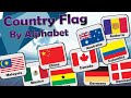 Exploring 197 Country Flags Alphabetically: A Visual Journey | Flashcards | Learn Country Flag