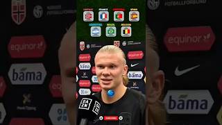Haaland picked best player form national team 🥶 #efootball2024 #efootball2025 #fyp