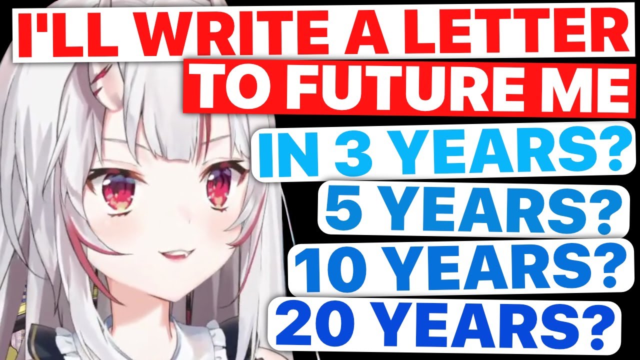 Ayame Wants To Write A Letter To Her Future Self (Nakiri Ayame / Hololive) [Eng Subs]