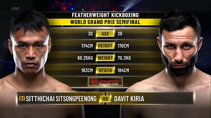 Sitthichai Sitsongpeenong vs. Davit Kiria | ONE Championship Full Fight