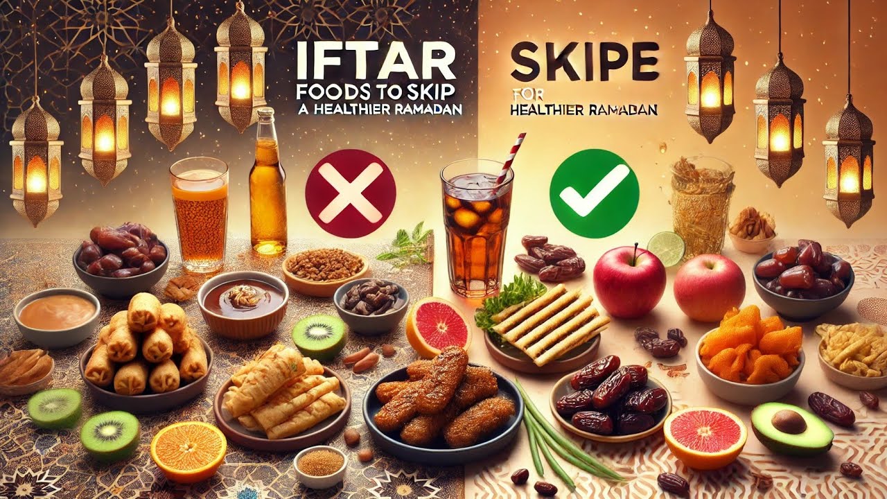 🕌 Iftar Foods to Skip for a Healthier Ramadan 🌙
