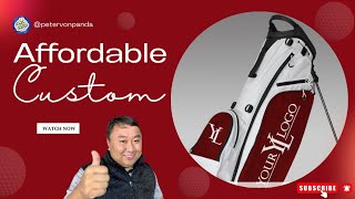 Affordable Custom Logo Golf Bag