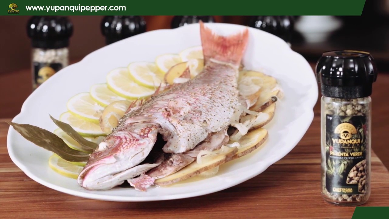 Easy Recipes | Fish with Yupanqui Pepper -Green Premium, very easy & delicious | Gourmet Peppercorns