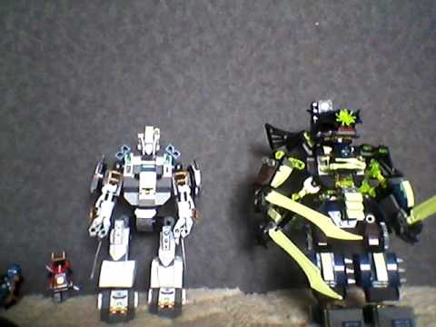 Обзор лего ninjago masterof spinjitzu )))БИТВА МЕХАНИЧЕСКИХ РОБОТОВ ...
