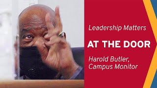 Leadership Matters at the Door | How Harold Butler Leads as a Campus Monitor | Aldine ISD