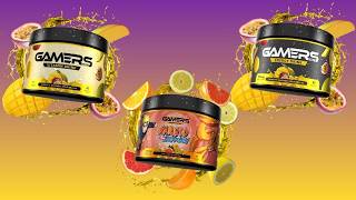 GAMERS ONLY Mighty Mango-Passion Fruit Energy and Vitamin + Naruto Yellow Chakra Energy - Review